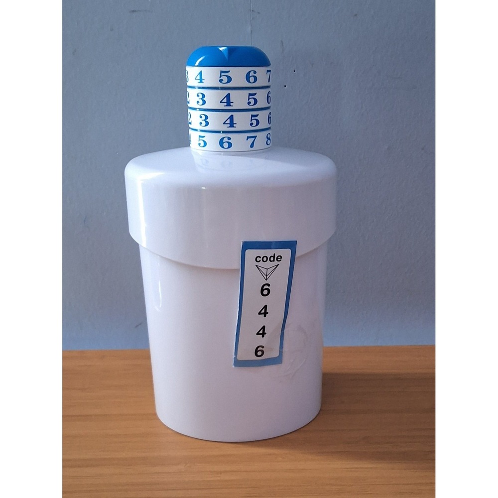 Pill Pod, Combination Lock Box for Prescription Drugs and Medications
